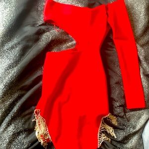 Red Homecoming Dress Final Sale from Fashion Nova !